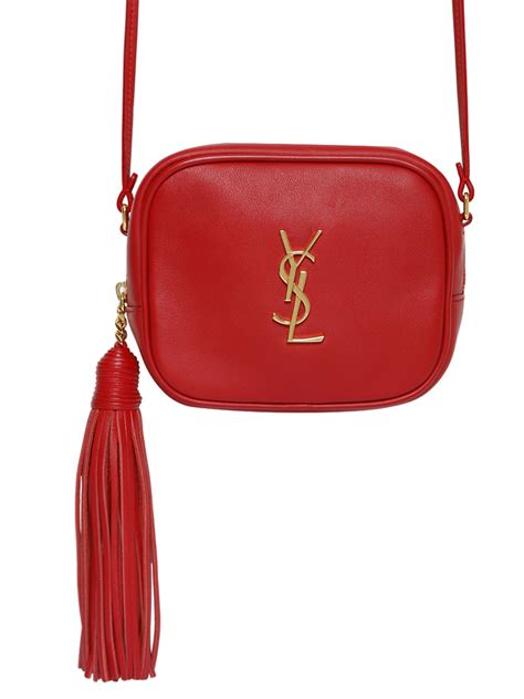 ysl monogram blogger bag red|ysl monogram shoulder bag.